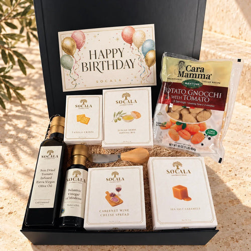 Birthday Italian Gnocchi Night & Gourmet Treats Gift Box