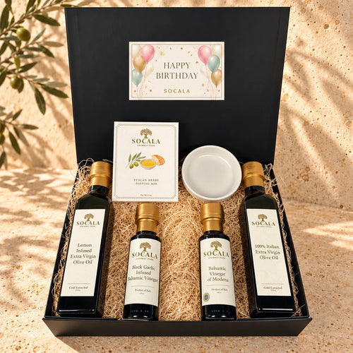 Birthday Bread Dipping & Olive Oil Tasting Gift Set