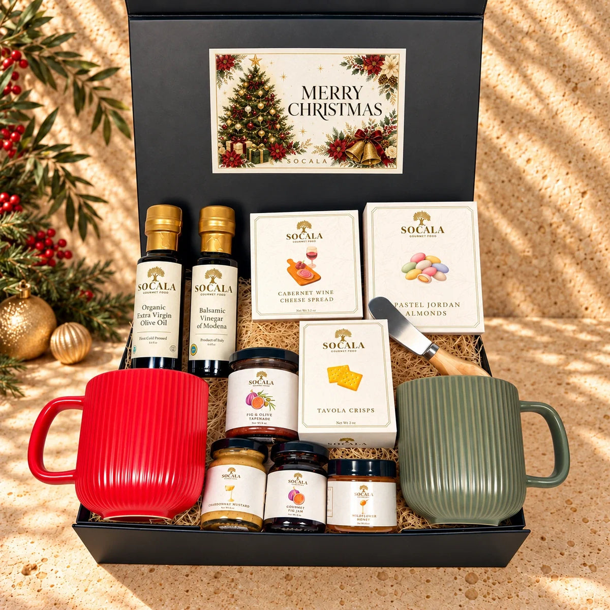 Christmas Table for Two Gourmet Gift Box