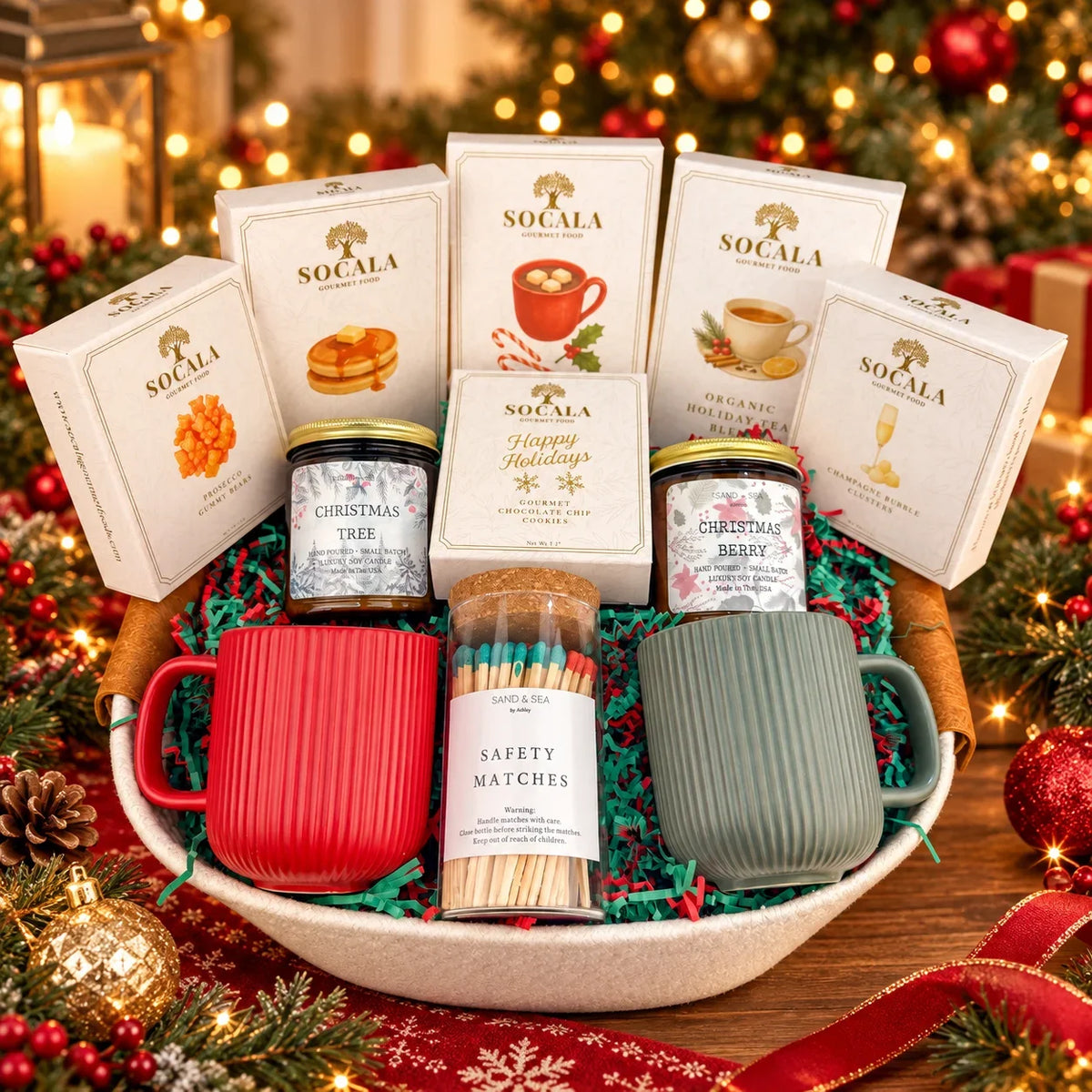 Holiday Mornings Together Gourmet Gift Basket