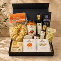 Italian Pasta Night Gift Basket with Sauce & Olive Oil